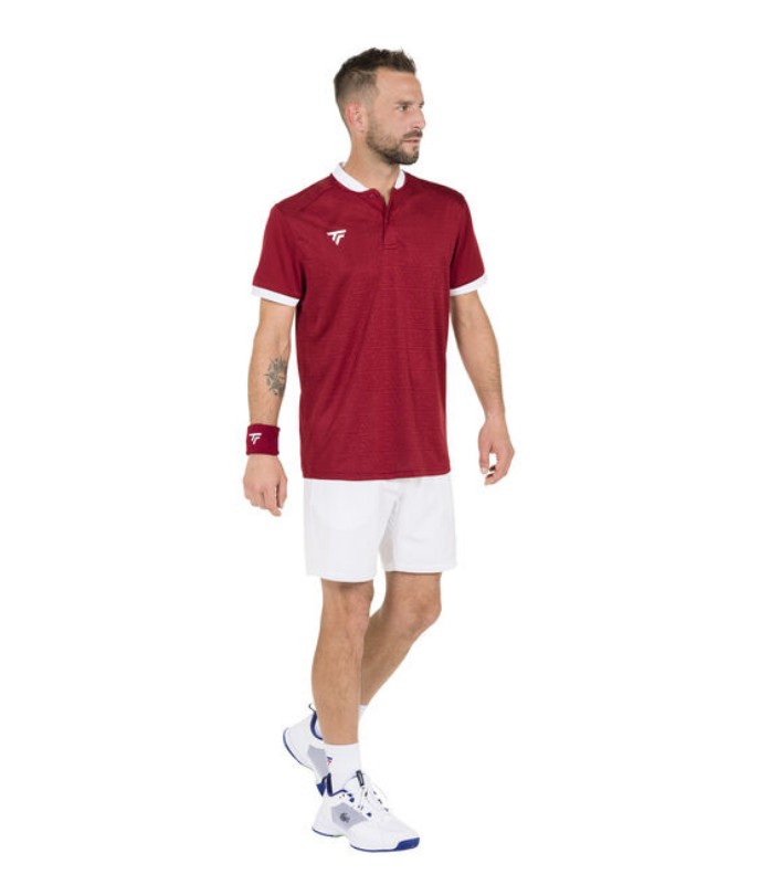 Team Mesh Polo Cardinal 03