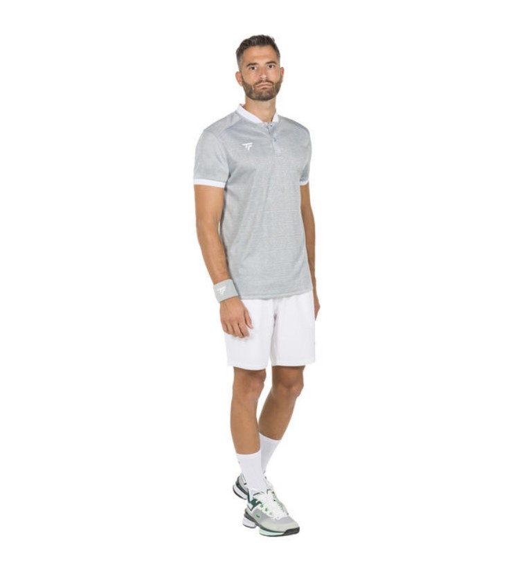 Team Mesh Polo Silver 03