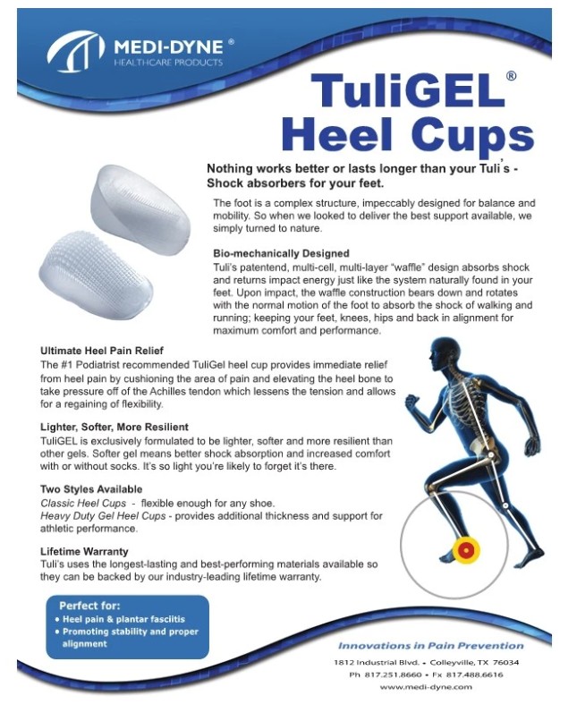 Heavy Duty Gel Heel Cup - 02