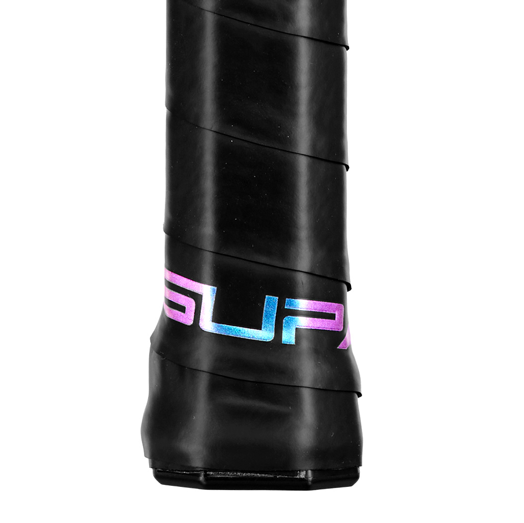 371-100 Super Sticky Kush - Tennis Replacement Grip - Black _ Oil Slick - 3